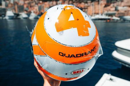 Lando Norris - Helm-Design - GP Monaco 2021