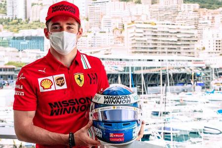 Charles Leclerc - Helm-Design - GP Monaco 2021