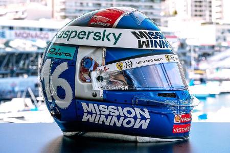 Charles Leclerc - Helm-Design - GP Monaco 2021