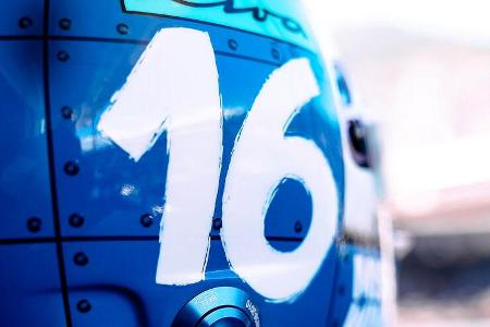 Charles Leclerc - Helm-Design - GP Monaco 2021