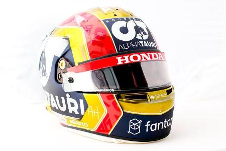 Pierre Gasly - Helm-Design - GP Monaco 2021