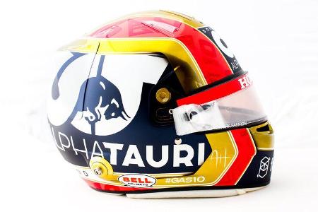 Pierre Gasly - Helm-Design - GP Monaco 2021