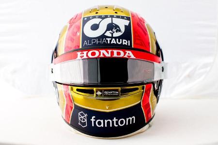 Pierre Gasly - Helm-Design - GP Monaco 2021