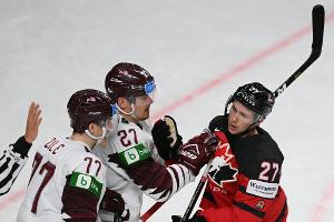 Eishockey-WM: Gastgeber Lettland überrascht mit Sieg gegen Kanada