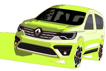 Renault Kangoo (2021): Dritte Generation startet im Frühjahr