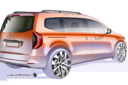 Renault Kangoo (2021): Dritte Generation startet im Frühjahr