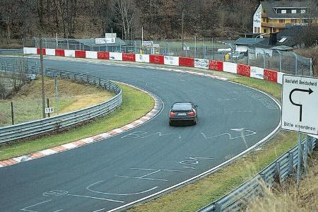 Nürburgring, Nordschleife, Kurven, Ideallinie