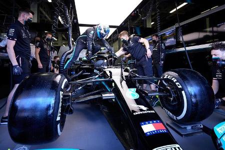 Valtteri Bottas - Mercedes - Formel 1 - GP Aserbaidschan - Baku - Freitag - 4.6.2021