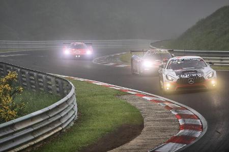 Mercedes-AMG GT4 - Schnitzelalm Racing - Startnummer #37 - 24h-Rennen Nürburgring - Nürburgring-Nordschleife - 6. Juni 2021