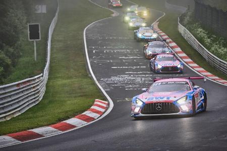 Mercedes-AMG GT3 - Mercedes-AMG Team GetSpeed - Startnummer #7 - 24h-Rennen Nürburgring - Nürburgring-Nordschleife - 6. Juni...