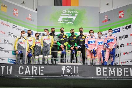 Podium - 24h-Rennen Nürburgring - Nürburgring-Nordschleife - 6. Juni 2021