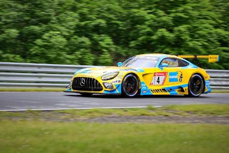 Mercedes-AMG GT3 - Mercedes-AMG Team HRT - Startnummer #4 - Klasse: SP 9 (FIA-GT3) - 24h-Rennen - Nürburgring - Nordschleife...
