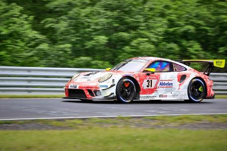 Porsche 911 GT3 R - Frikadelli Racing Team - Startnummer #31 - Klasse: SP 9 (FIA-GT3) - 24h-Rennen - Nürburgring - Nordschle...
