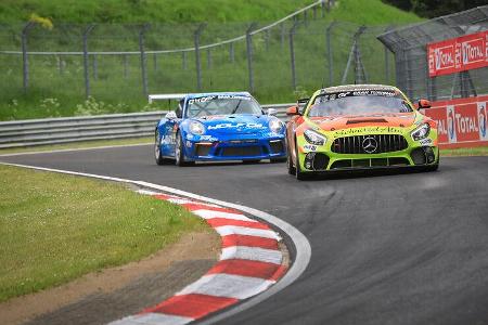 Mercedes-AMG GT4 - Schnitzelalm Racing GmbH - Startnummer #34 - Klasse: SP 10 (SRO-GT4) - 24h-Rennen - Nürburgring - Nordsch...