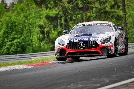 Mercedes-AMG GT4 - Schnitzelalm Racing GmbH - Startnummer #37 - Klasse: SP 8T - 24h-Rennen - Nürburgring - Nordschleife - 03...