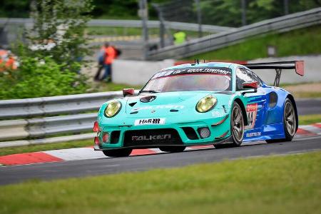Porsche 911 GT3 R - Falken Motorsports - Startnummer #44 - Klasse: SP 9 (FIA-GT3) - 24h-Rennen - Nürburgring - Nordschleife ...