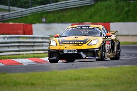Porsche 718 Cayman GT4 CS SRO - SCHMICKLER Performance - Startnummer #76 - Klasse: SP 10 (SRO-GT4) - 24h-Rennen - Nürburgrin...