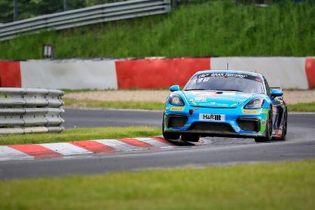 Porsche GT4 Cayman CS - Allied-Racing - Startnummer #78 - Klasse: SP 10 (SRO-GT4) - 24h-Rennen - Nürburgring - Nordschleife ...