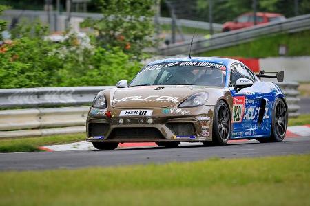 Porsche Cayman 982 GT4 CS - Four Motors Bioconcept-Car - Startnummer #420 - Klasse: AT - 24h-Rennen - Nürburgring - Nordschl...