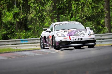 Porsche 718 GTS - Startnummer #718 - Klasse: SP 4T - 24h-Rennen - Nürburgring - Nordschleife - 03. - 06. Juni 2021