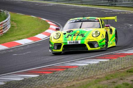 Porsche 911 GT3 R - Manthey-Racing - Startnummer #911 - Klasse: SP 9 (FIA-GT3) - 24h-Rennen - Nürburgring - Nordschleife - 0...