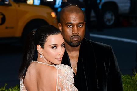 Kim Kardashian und Kanye West im Jahr 2015