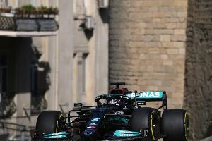 Hamilton und Mercedes vor Baku-Quali: "Einfach langsam"