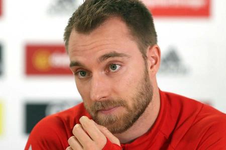 Fußball-Nationalspieler Christian Eriksen kollabierte während des Spiels.