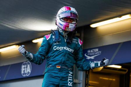 Sebastian Vettel - Aston Martin - GP Aserbaidschan 2021 - Baku - Rennen