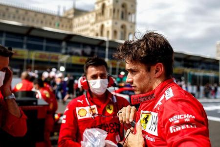 Charles Leclerc - Ferrari - GP Aserbaidschan 2021 - Baku - Rennen