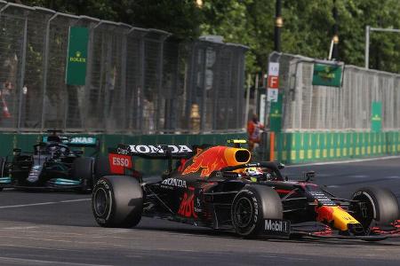 Sergio Perez - Red Bull - GP Aserbaidschan 2021 - Baku - Rennen