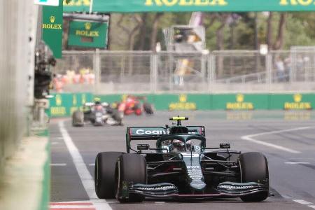 Sebastian Vettel - Aston Martin - GP Aserbaidschan 2021 - Baku - Rennen