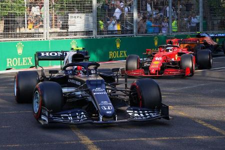 Pierre Gasly - Alpha Tauri - GP Aserbaidschan 2021 - Baku - Rennen