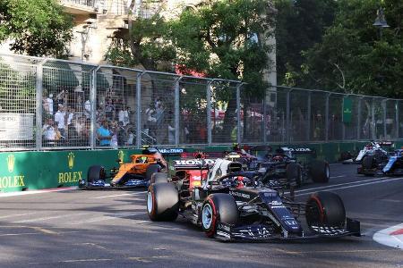 Pierre Gasly - Alpha Tauri - GP Aserbaidschan 2021 - Baku - Rennen