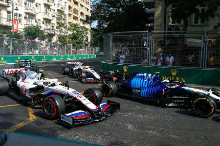 Mick Schumacher - Haas - GP Aserbaidschan 2021 - Baku - Rennen