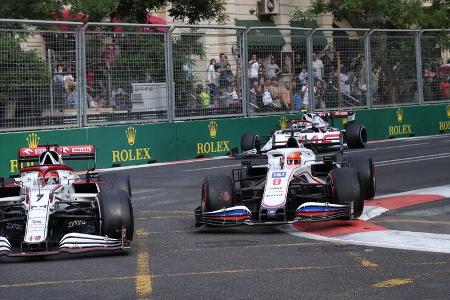 Kimi Räikkönen - Alfa Romeo - GP Aserbaidschan 2021 - Baku - Rennen