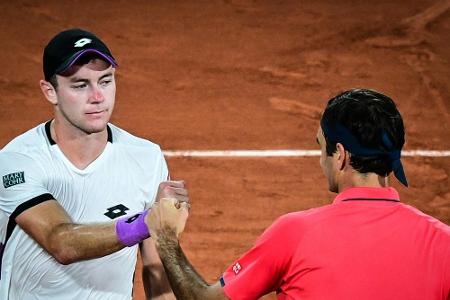 Koepfer nach Niederlage beeindruckt von Federer: Koepfer nach Niederlage beeindruckt von Federer: