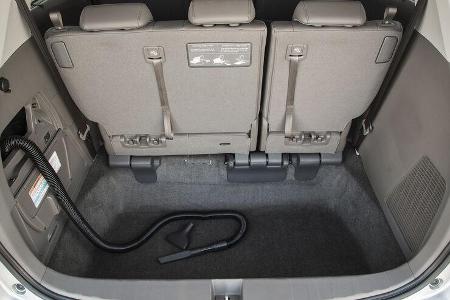 Eingebauter Staubsauger im Honda Odyssey