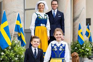 Victoria von Schweden feiert mit der Familie