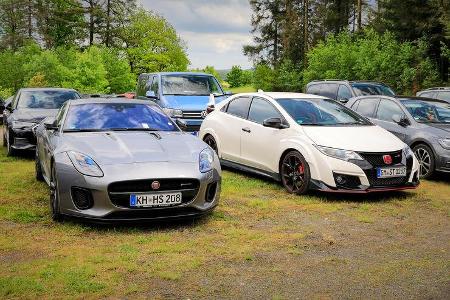 Honda Civic Type R - Fanautos - 24h Rennen Nürburgring - Nürburgring-Nordschleife - 4. Juni 2021