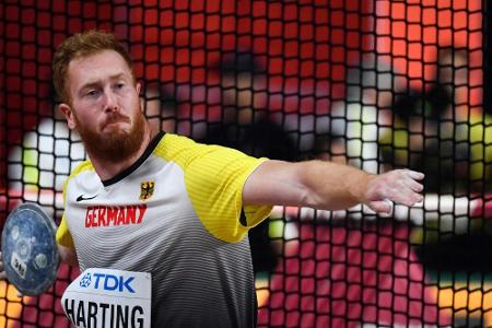 Diskus-Olympiasieger Harting schwächelt - Tokio-Ticket in Gefahr Diskus-Olympiasieger Harting schwächelt - Tokio-Ticket in Gefahr