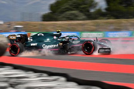 Sebastian Vettel - Aston Martin - GP Frankreich - Le Castellet - Paul Ricard Circuit - 18. Juni 2021