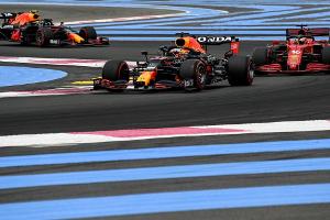 Verstappen im dritten Frankreich-Training klar vorn