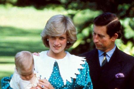 Hier zeigte sich Diana mit Prinz Charles nach der Geburt ihres ersten Sohnes William.