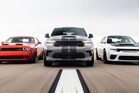 Neue Hellcat-Modelle von Dodge
