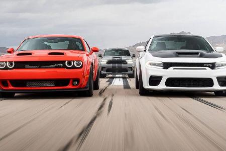 Neue Hellcat-Modelle von Dodge