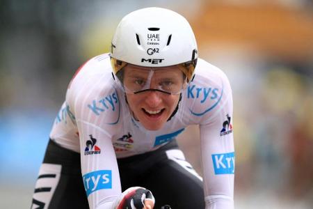 Pogacar gewinnt erstes Tour-Zeitfahren Pogacar gewinnt erstes Tour-Zeitfahren