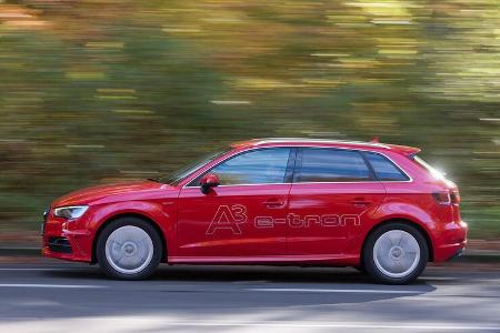 Audi A3 e-tron, Seitenansicht