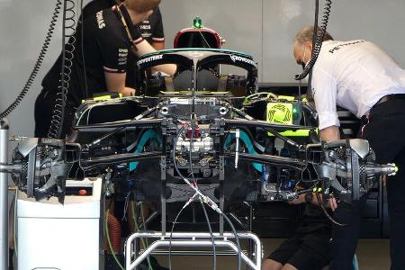 Mercedes - Formel 1 - GP Aserbaidschan - Baku - Donnerstag - 3.6.2021