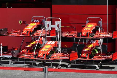 Ferrari - Formel 1 - GP Aserbaidschan - Baku - Donnerstag - 3.6.2021